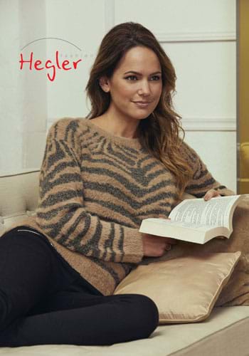 Women's knitwear Hegler. Fashion blouses, pants, jackets, dresses, pullovers and shorts