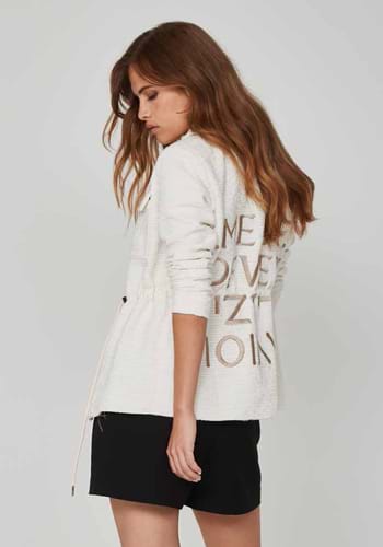 N\u00dc Denmark Transparante blouse wit elegant Mode Blouses Transparante blousen NÜ Denmark